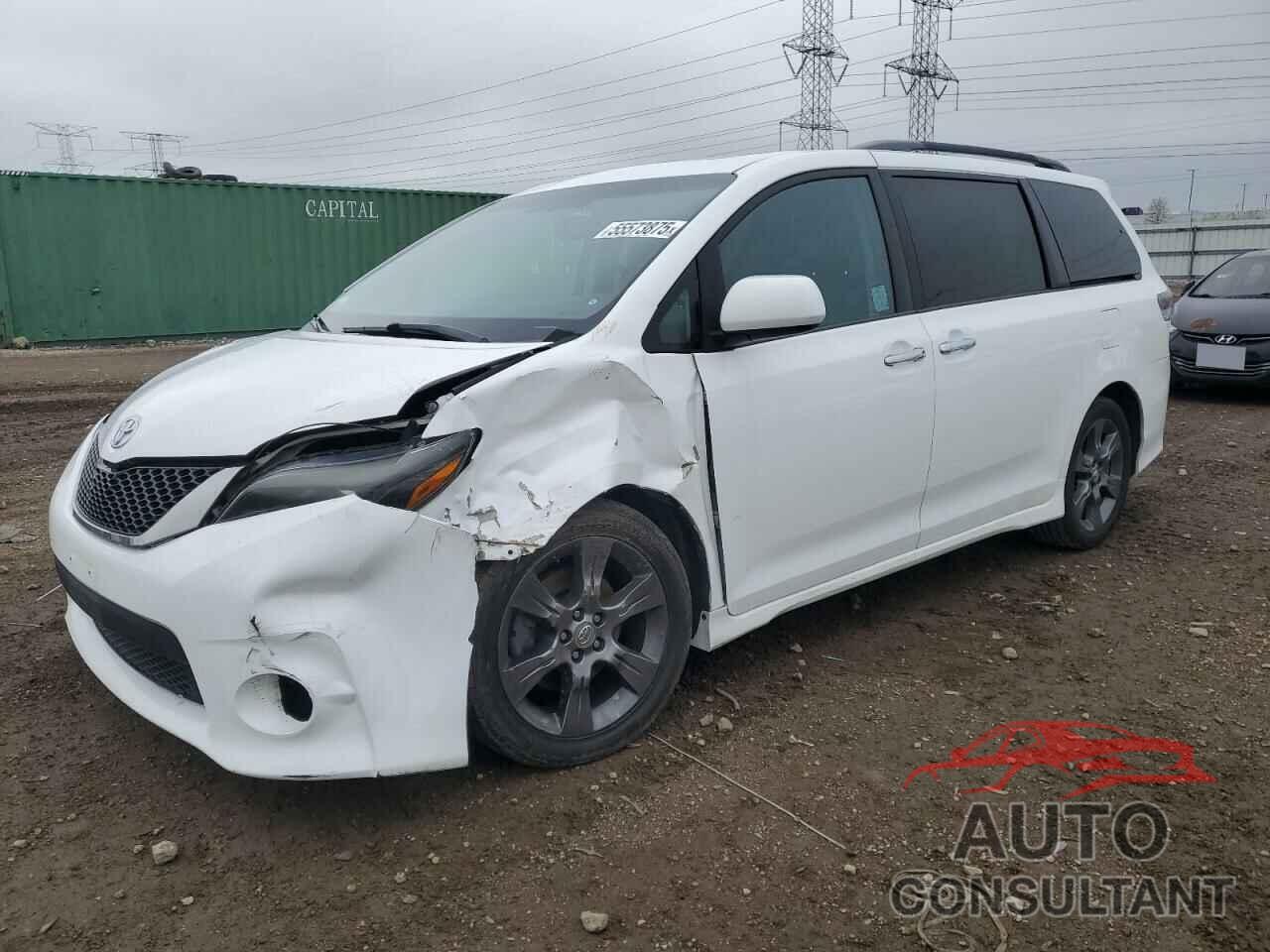TOYOTA SIENNA 2015 - 5TDXK3DC1FS632882