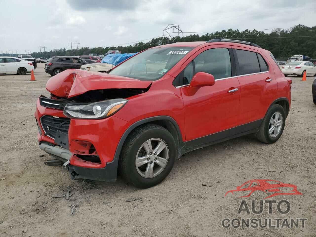 CHEVROLET TRAX 2018 - 3GNCJLSB5JL181280