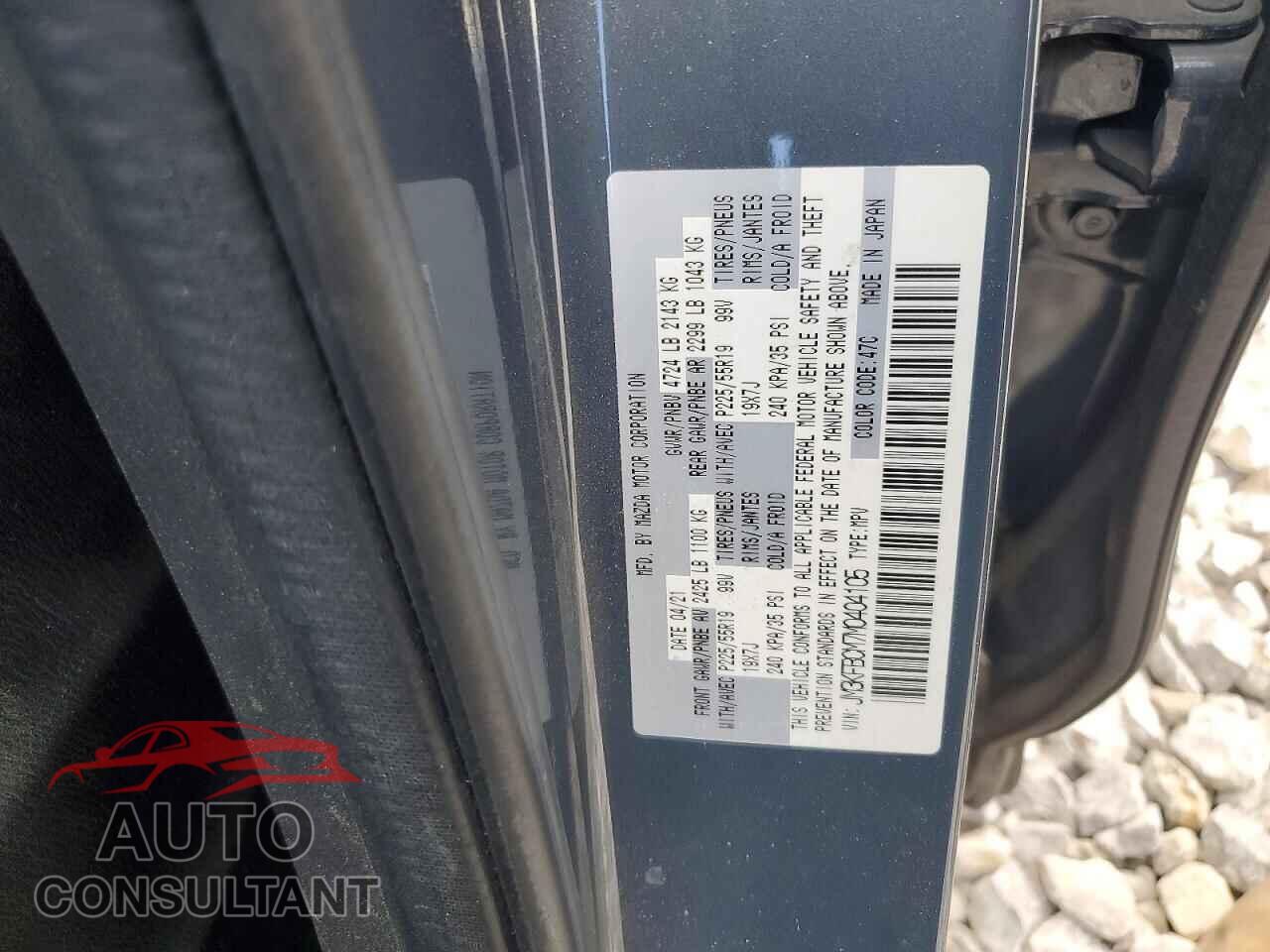 MAZDA CX-5 2021 - JM3KFBCM7M0404105