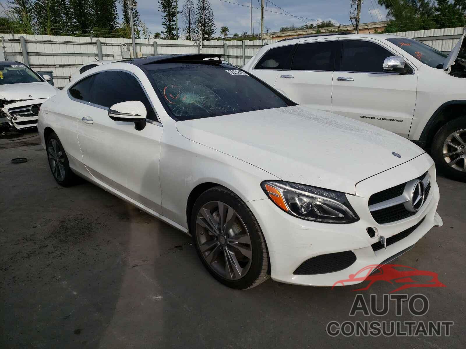 MERCEDES-BENZ C CLASS 2017 - WDDWJ4JB4HF401032