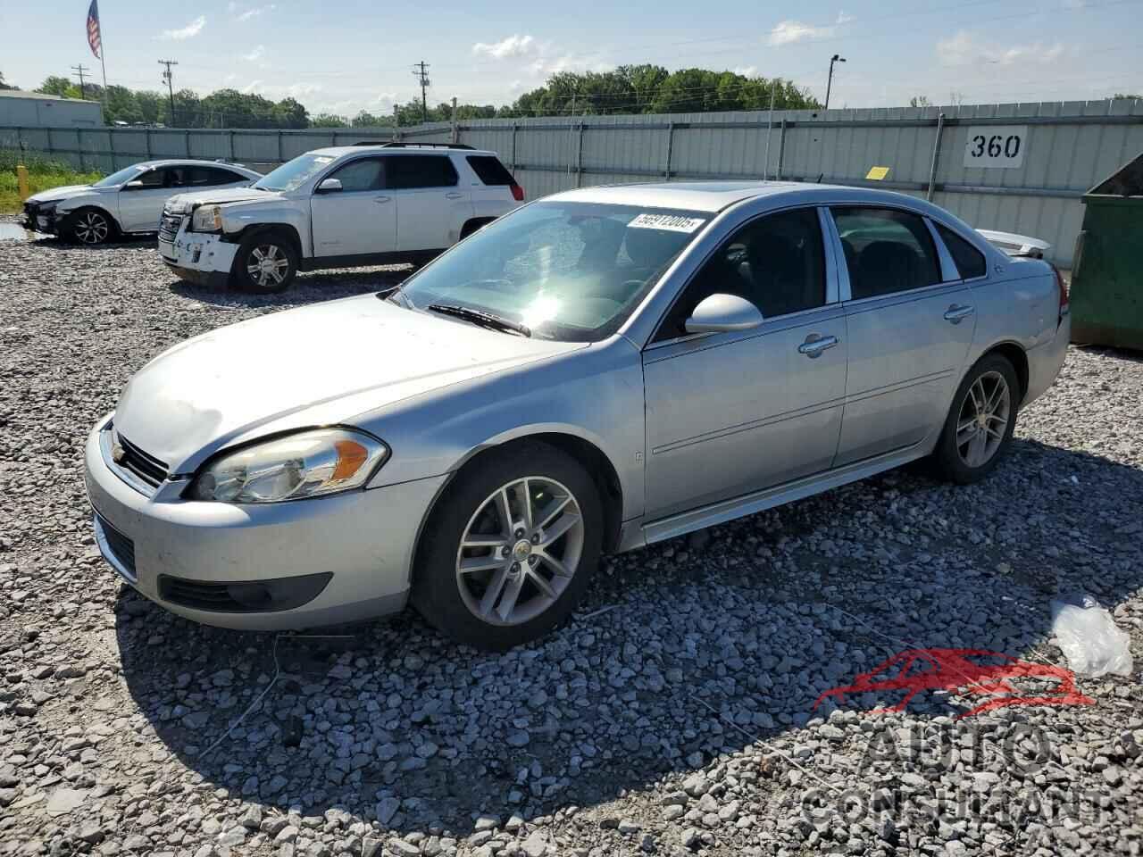 CHEVROLET IMPALA 2009 - 2G1WU57M291315199