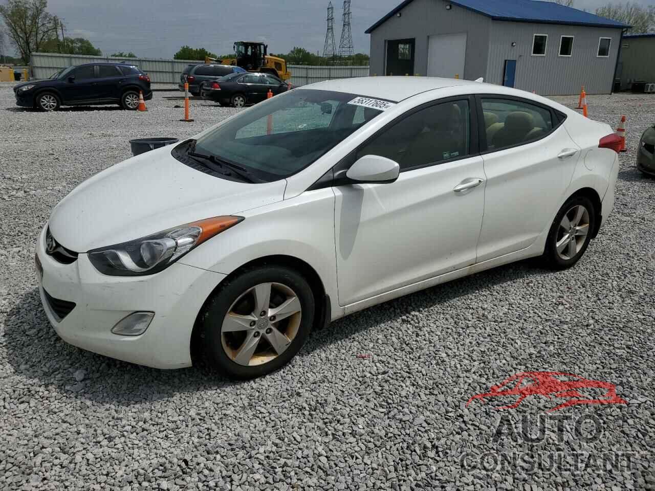 HYUNDAI ELANTRA 2012 - 5NPDH4AE7CH146186
