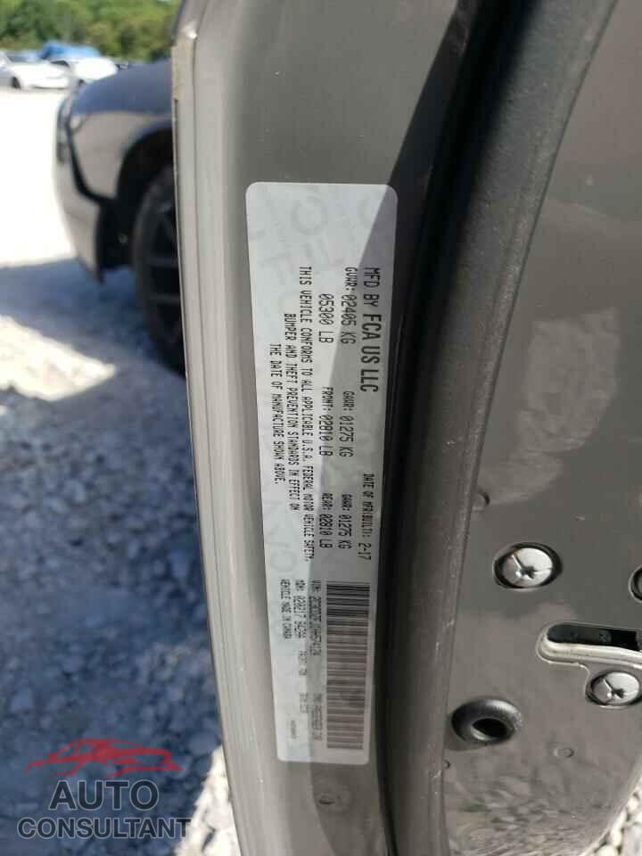 DODGE CHALLENGER 2017 - 2C3CDZFJ1HH574124