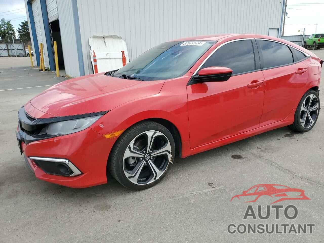 HONDA CIVIC 2019 - 2HGFC2F88KH516634