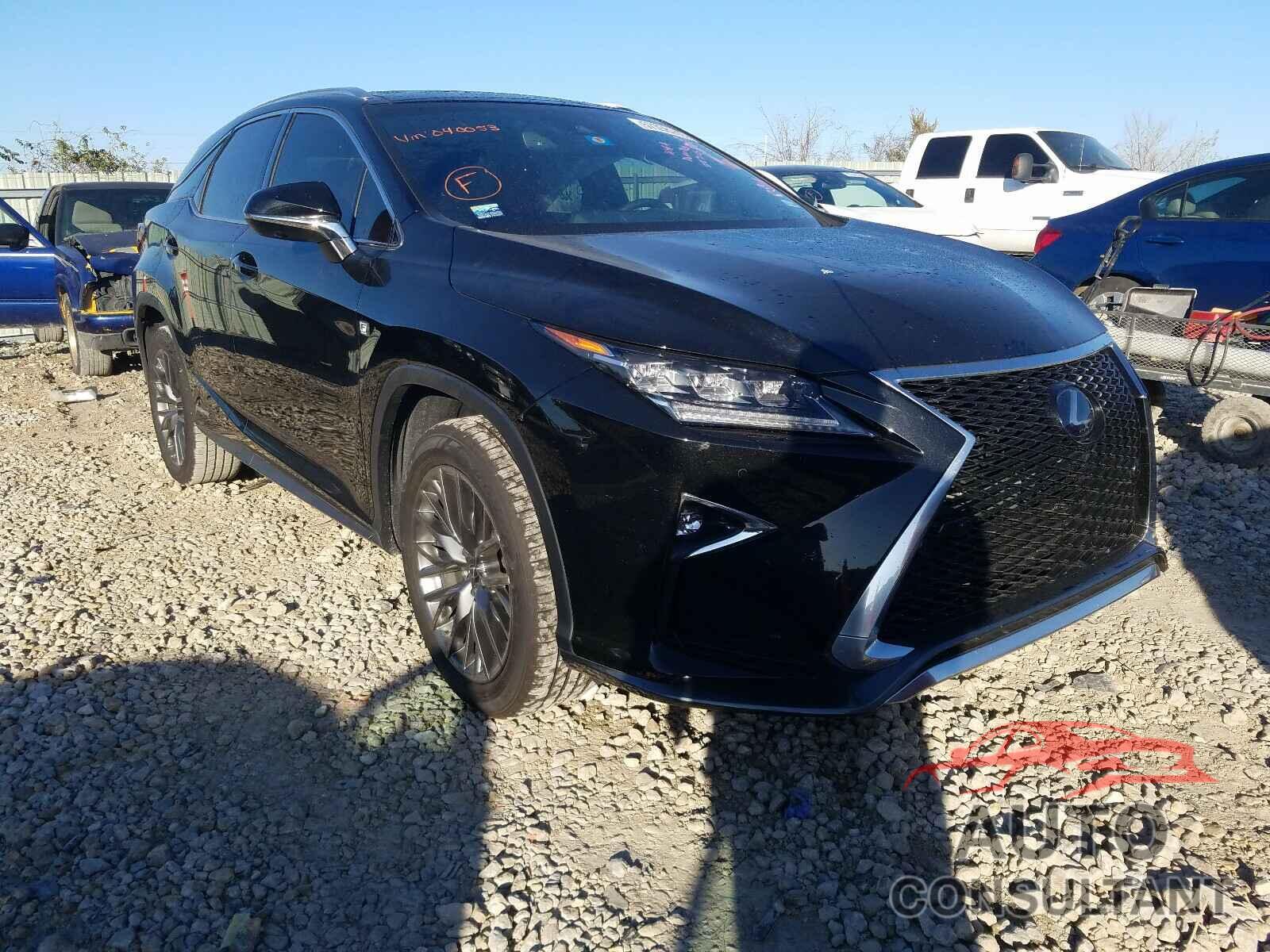 LEXUS RX 450H BA 2019 - 2T2BGMCA4KC040053