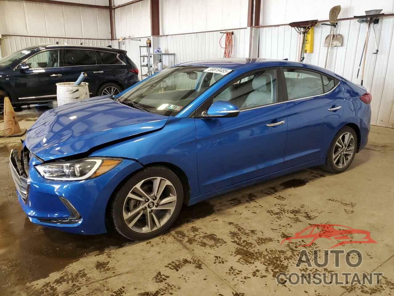 HYUNDAI ELANTRA 2017 - KMHD84LF9HU064037