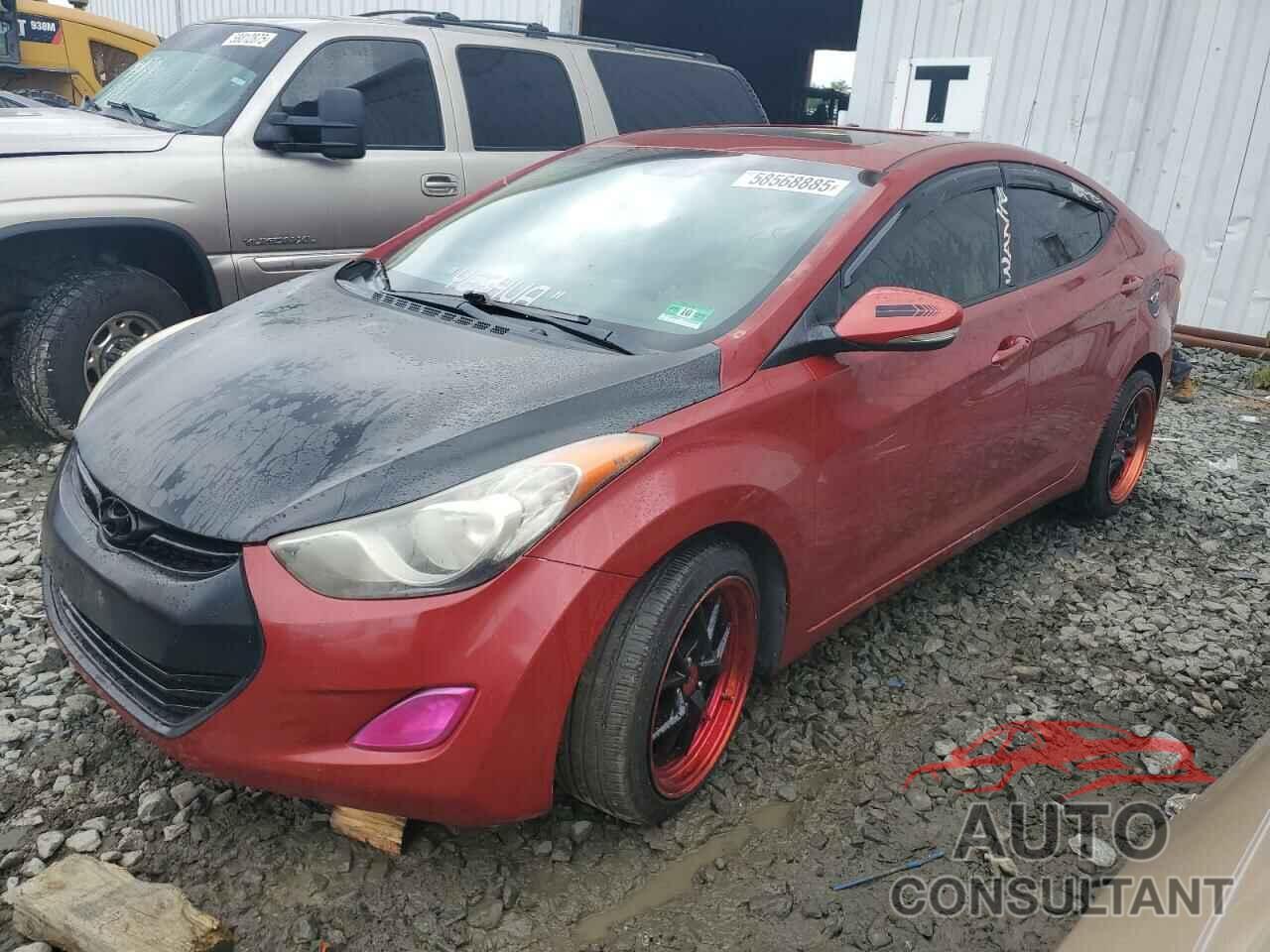 HYUNDAI ELANTRA 2011 - KMHDH4AE2BU158858