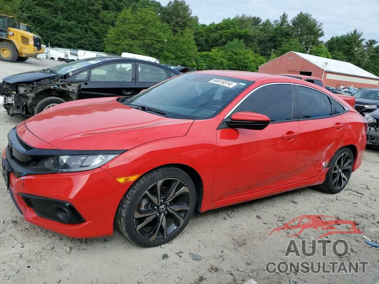 HONDA CIVIC 2019 - 2HGFC2F86KH597603