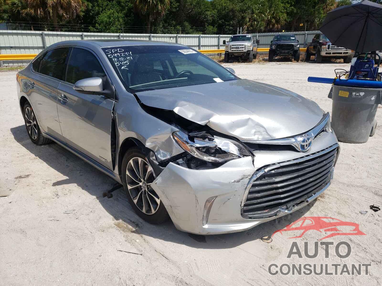 TOYOTA AVALON 2016 - 4T1BD1EB1GU052751