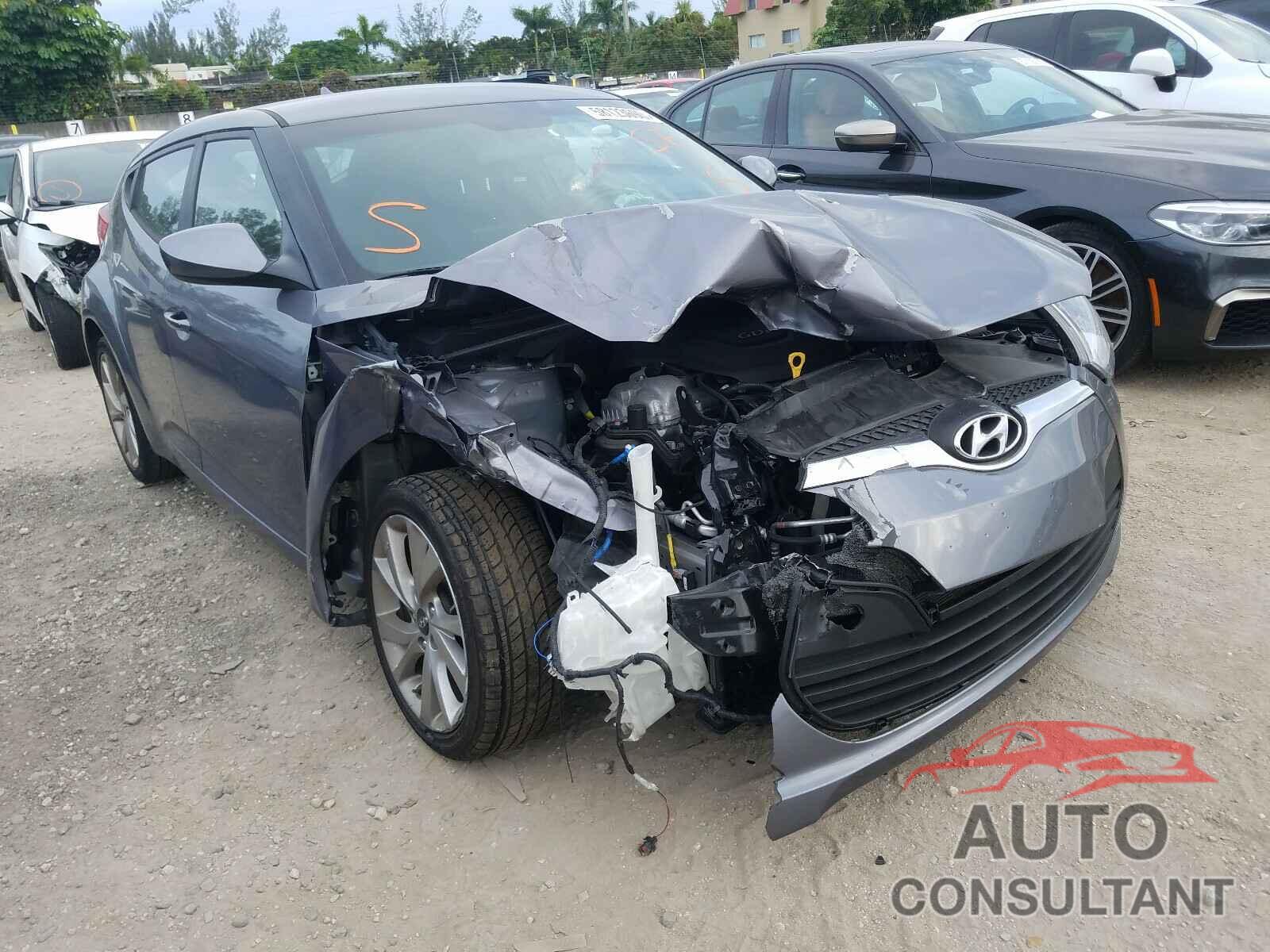 HYUNDAI VELOSTER 2017 - KMHTC6AD5HU304921