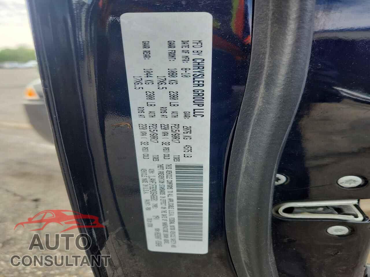 JEEP COMPASS 2010 - 1J4NF1FB2AD646681