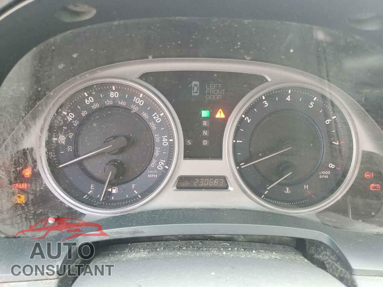 LEXUS IS 2010 - JTHBF5C20A5117789