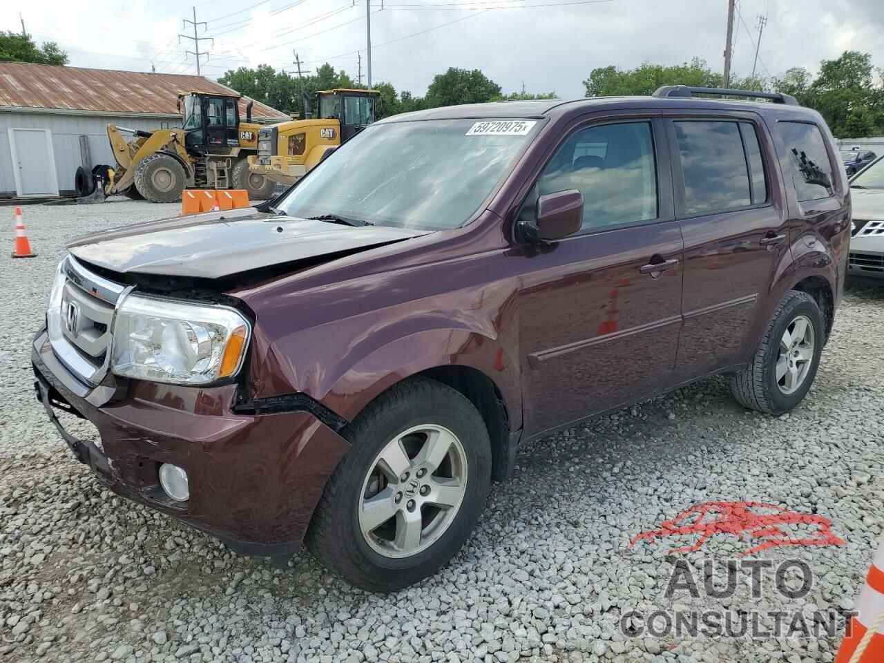 HONDA PILOT 2011 - 5FNYF4H57BB035535