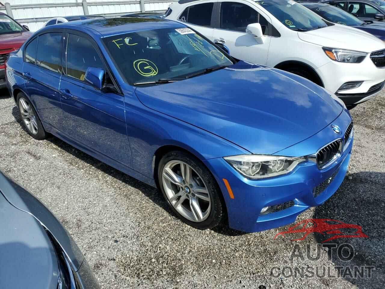 BMW 3 SERIES 2016 - WBA8E9G5XGNT86771