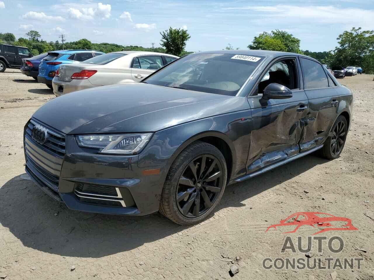 AUDI A4 2018 - WAUKMAF44JA232607