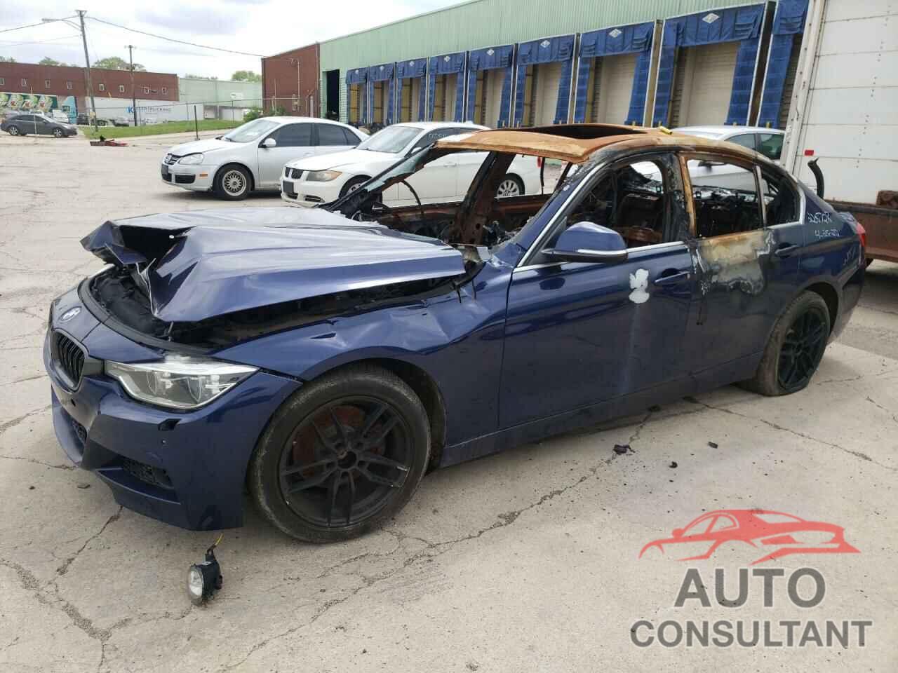 BMW 3 SERIES 2017 - WBA8D9G59HNU59715