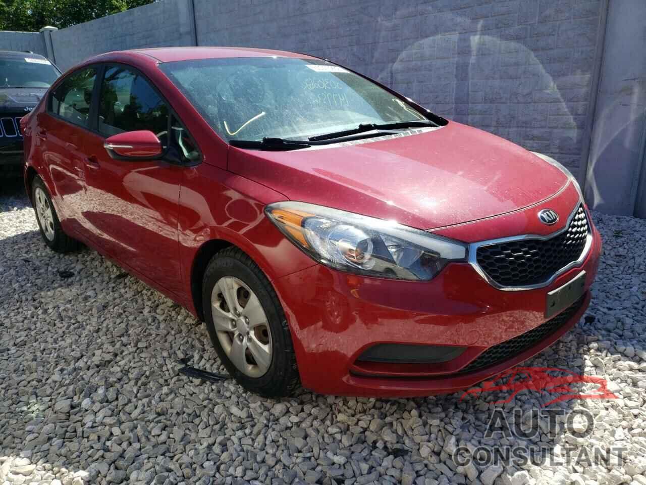 KIA FORTE 2016 - KNAFX4A64G5532815