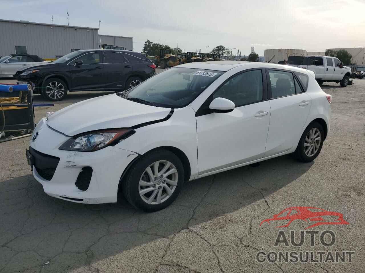 MAZDA 3 2012 - JM1BL1M85C1641147