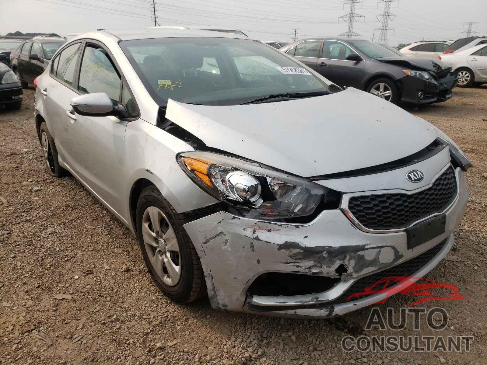 KIA FORTE 2016 - KNAFX4A60G5555993