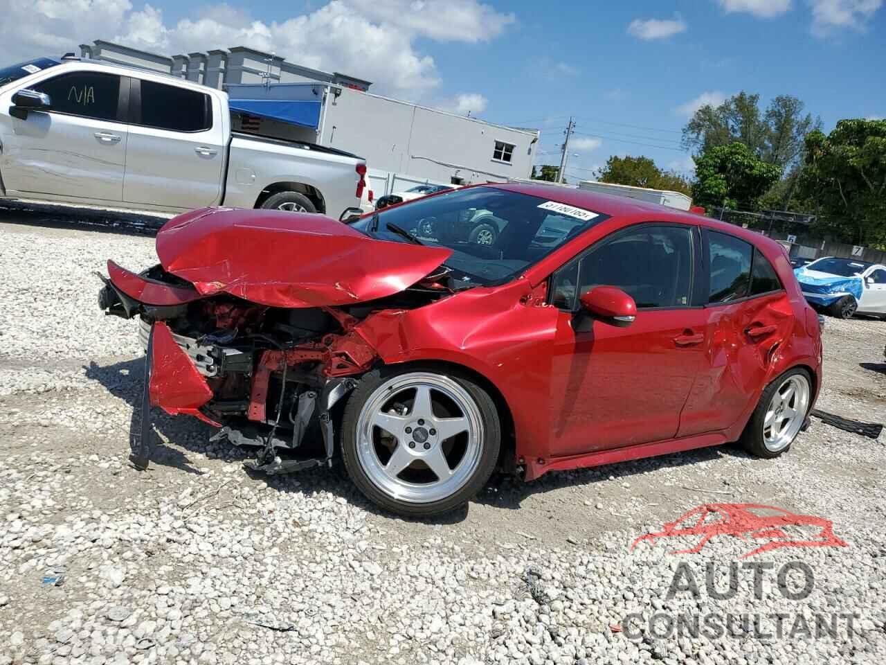TOYOTA COROLLA 2021 - JTNB4MBE8M3139743