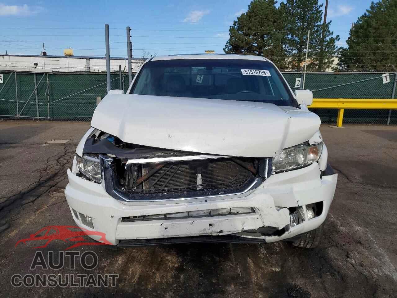 HONDA RIDGELINE 2011 - 5FPYK1F54BB452602