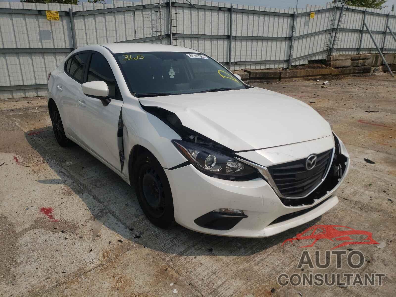 MAZDA 3 2016 - 3MZBM1T76GM325462