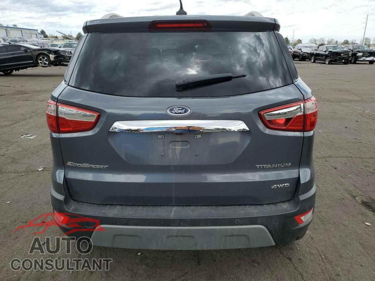 FORD ECOSPORT 2019 - MAJ6S3KL8KC254706