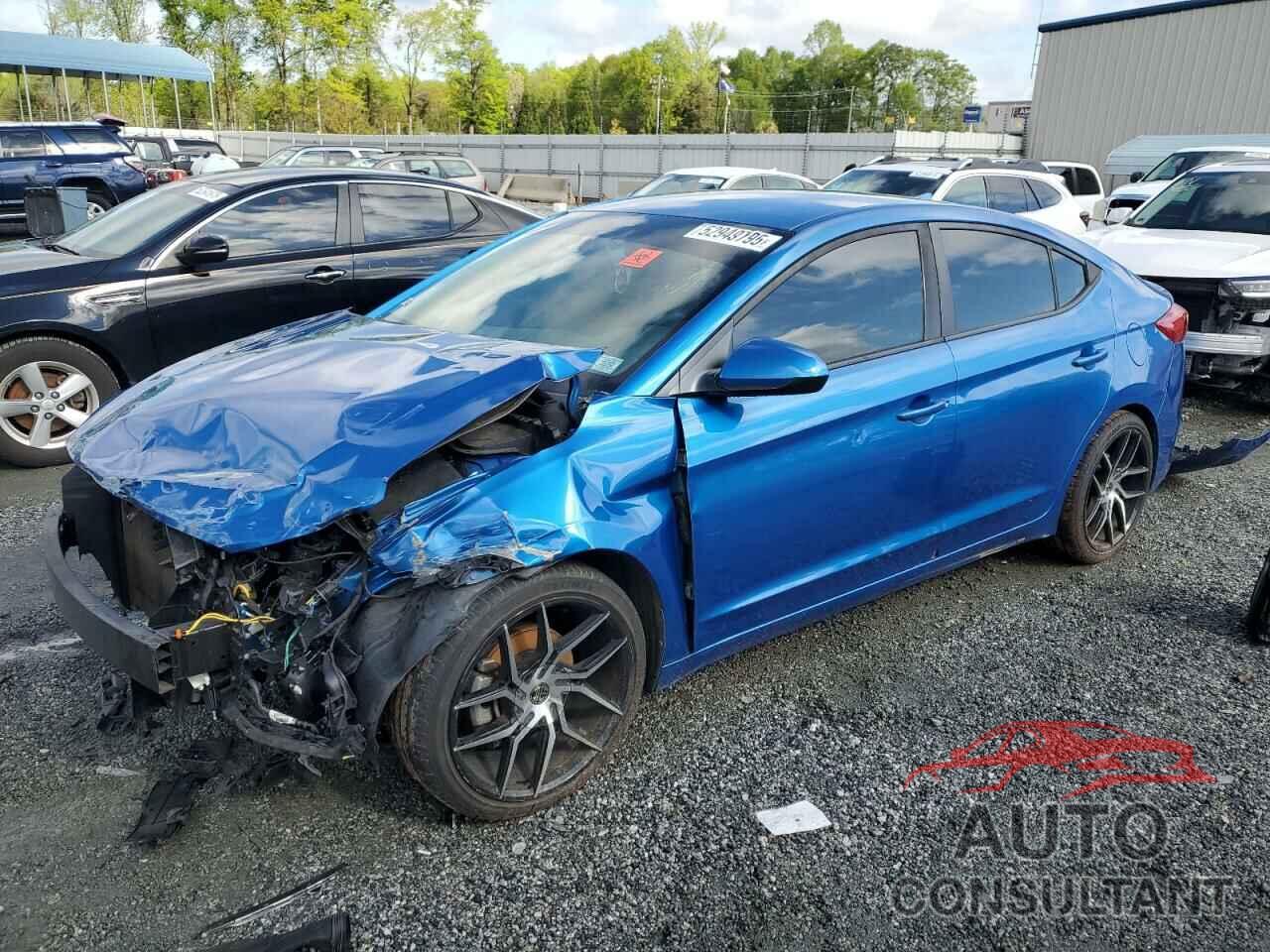 HYUNDAI ELANTRA 2018 - 5NPD84LF1JH382027