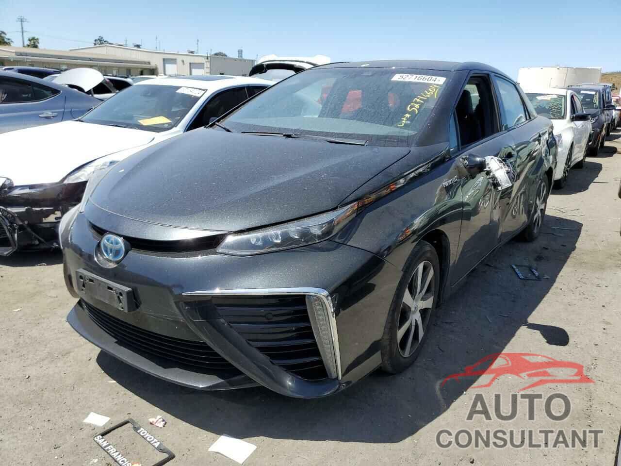 TOYOTA MIRAI 2016 - JTDBVRBD7GA000726