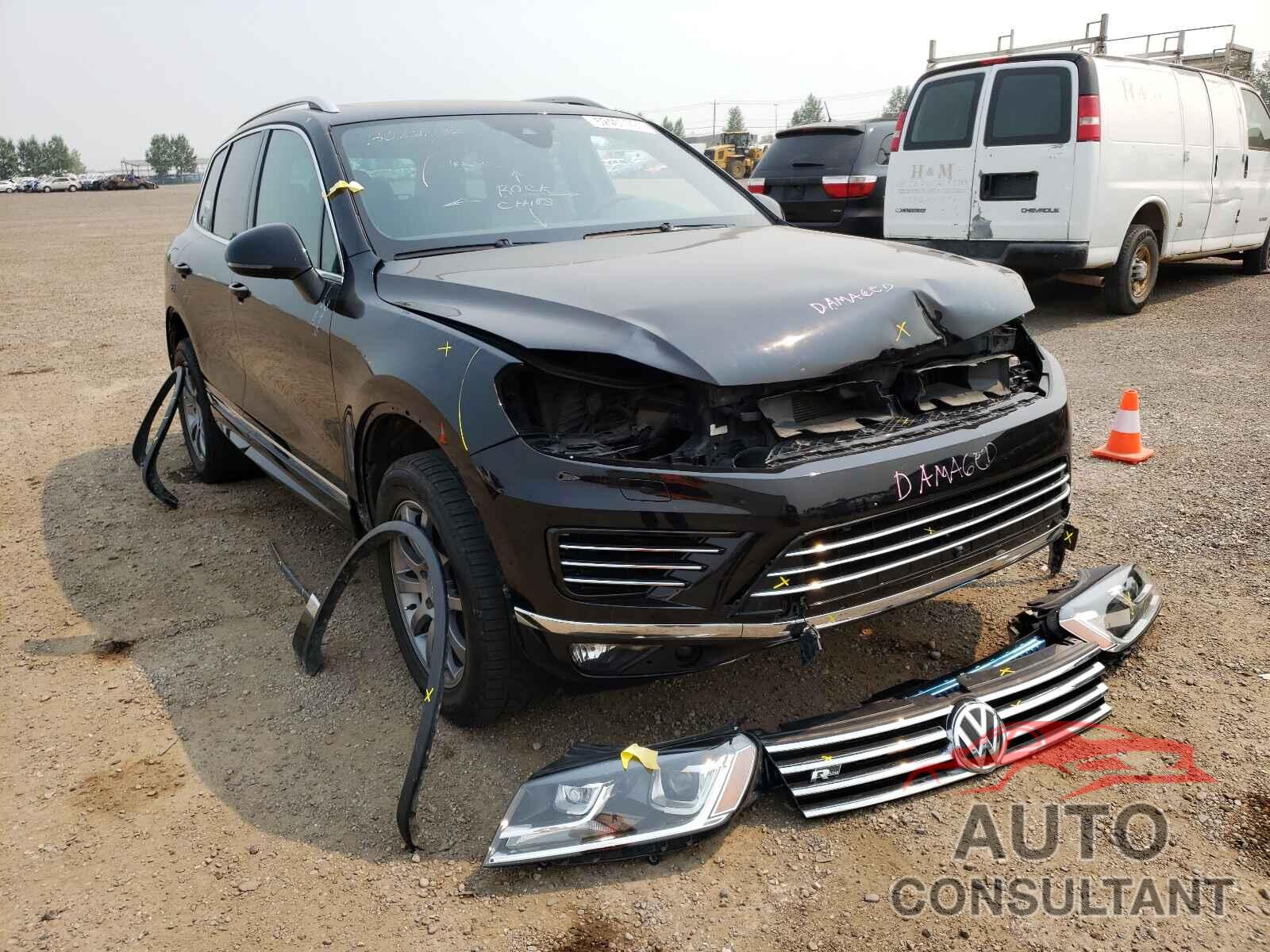 VOLKSWAGEN TOUAREG 2017 - WVGHF7BP1HD002490