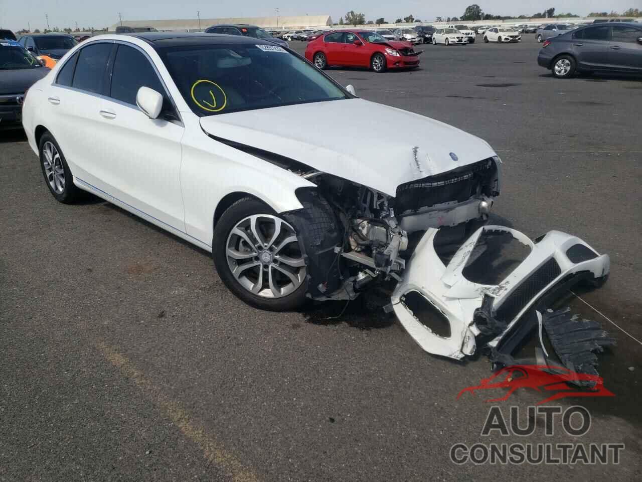 MERCEDES-BENZ C-CLASS 2016 - 55SWF4JBXGU102139