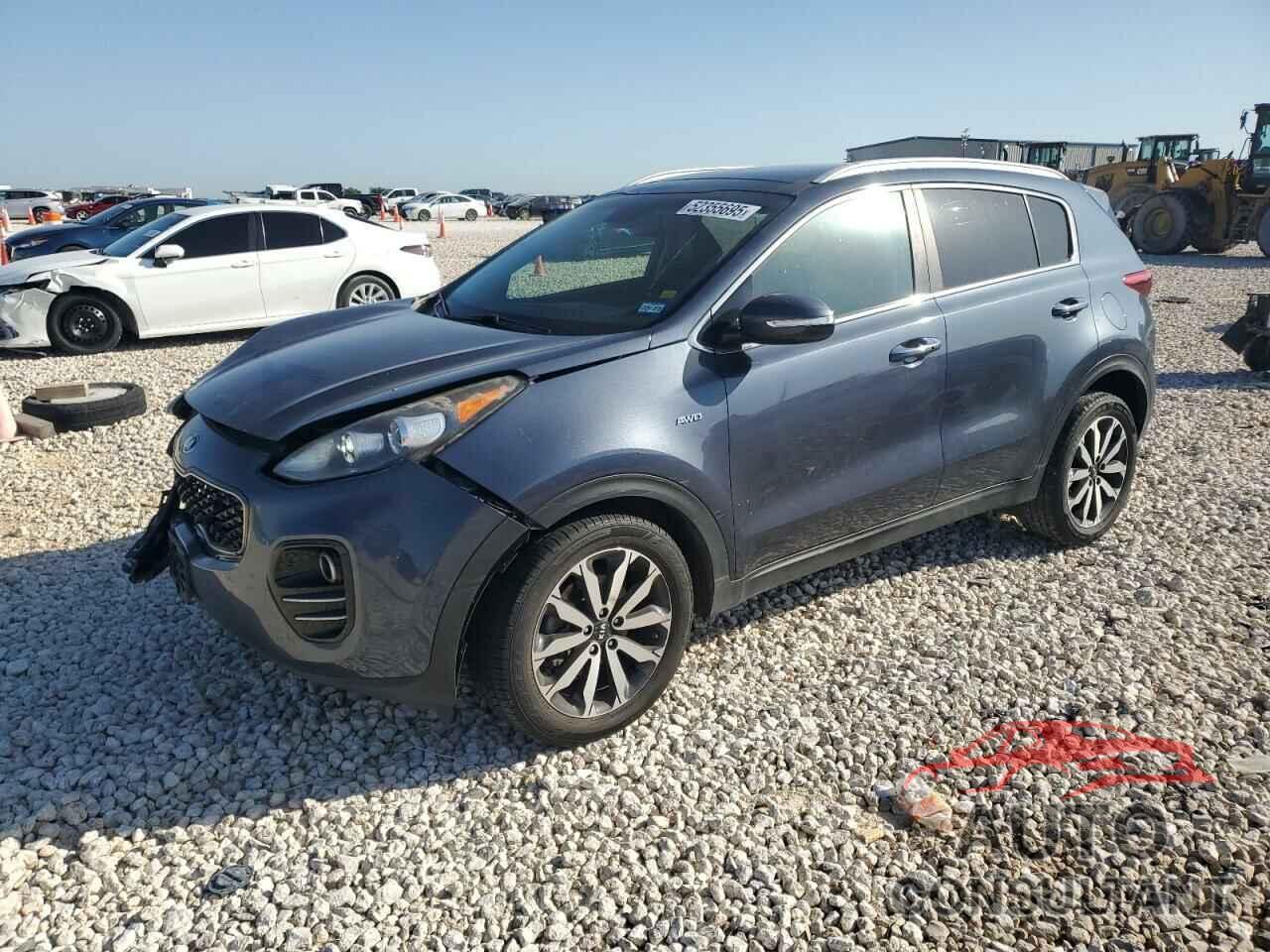 KIA SPORTAGE 2017 - KNDPNCAC5H7287381