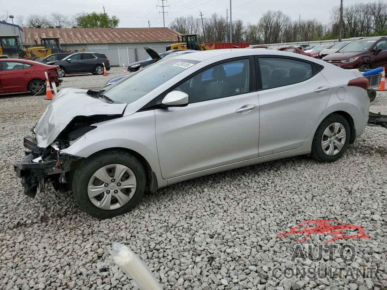 HYUNDAI ELANTRA 2016 - KMHDH4AE9GU512155