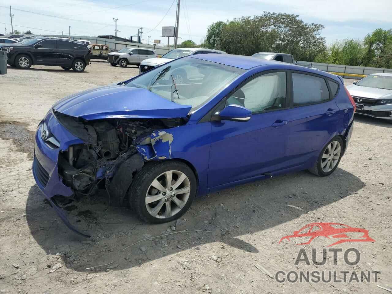 HYUNDAI ACCENT 2013 - KMHCU5AE1DU065135