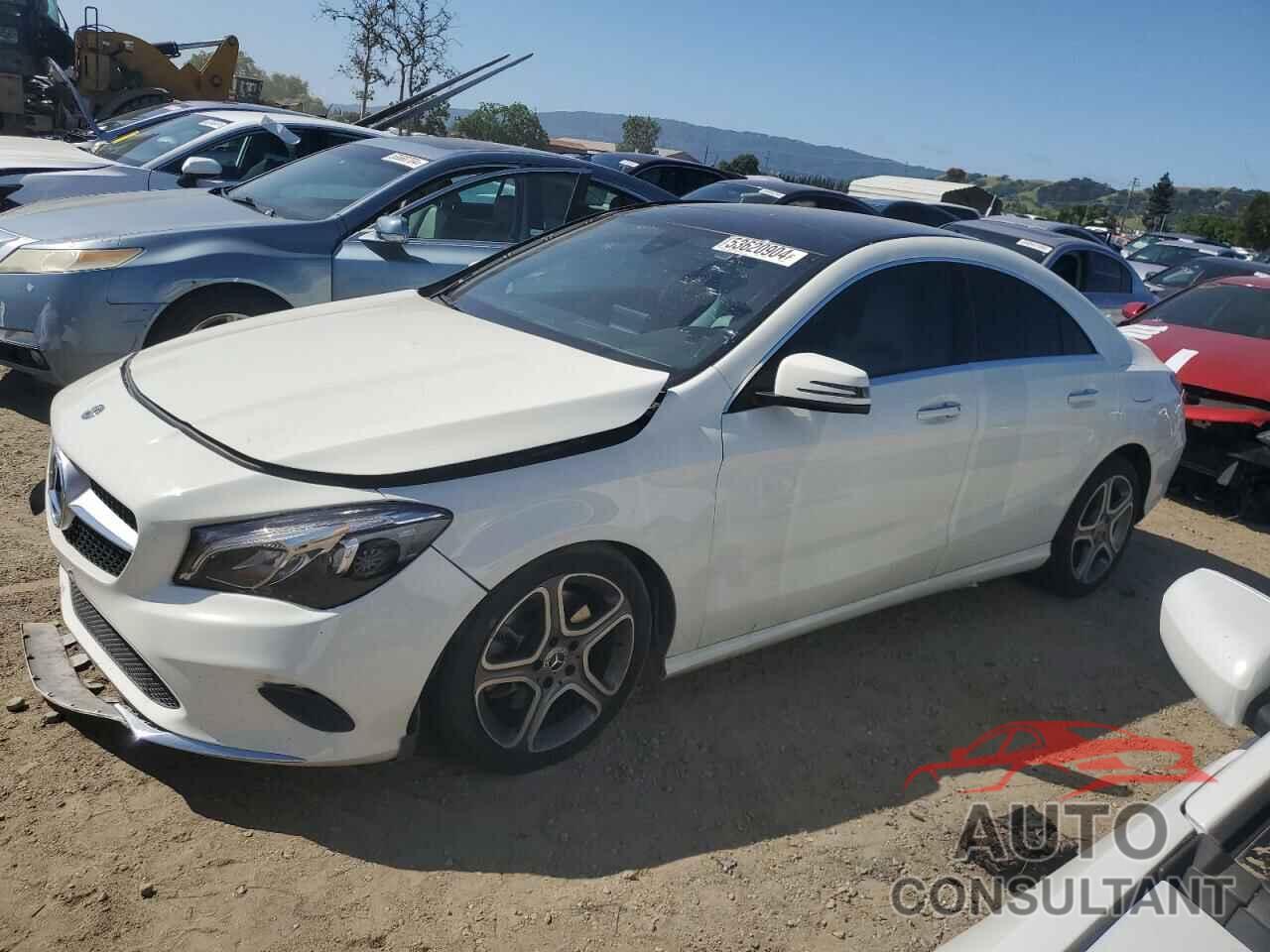 MERCEDES-BENZ CLA-CLASS 2018 - WDDSJ4EB6JN603200