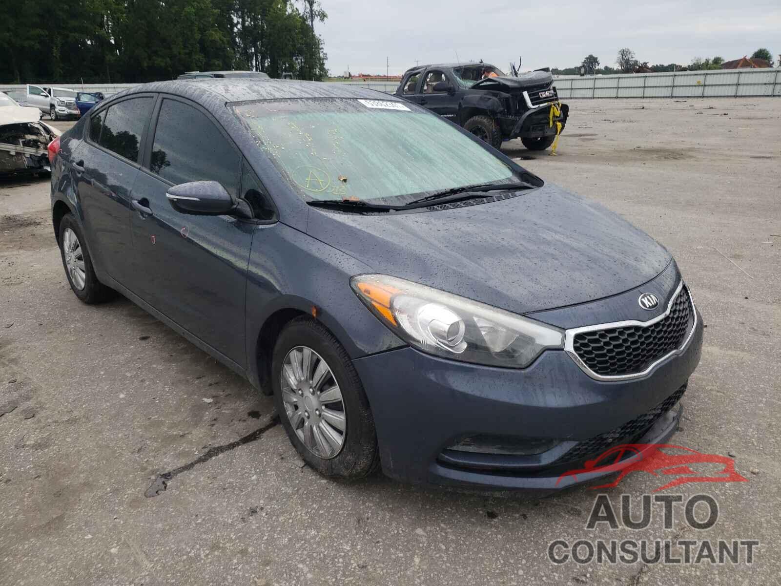 KIA FORTE 2016 - KNAFX4A66G5518415