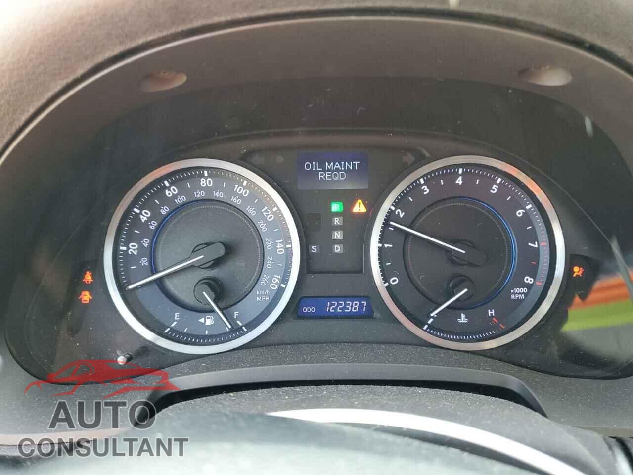 LEXUS IS 2012 - JTHCF5C29C5059818