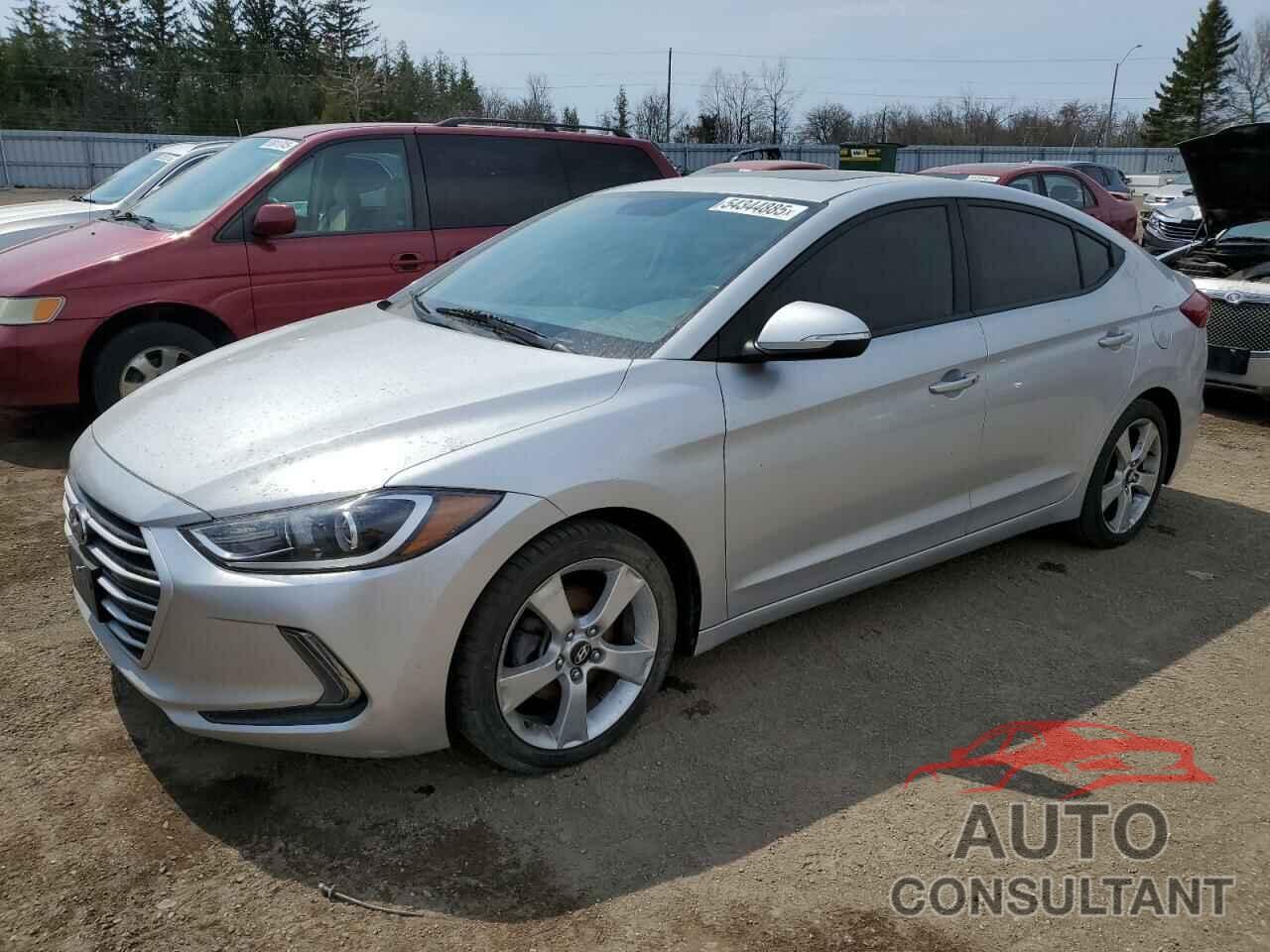 HYUNDAI ELANTRA 2017 - KMHD84LF4HU232568