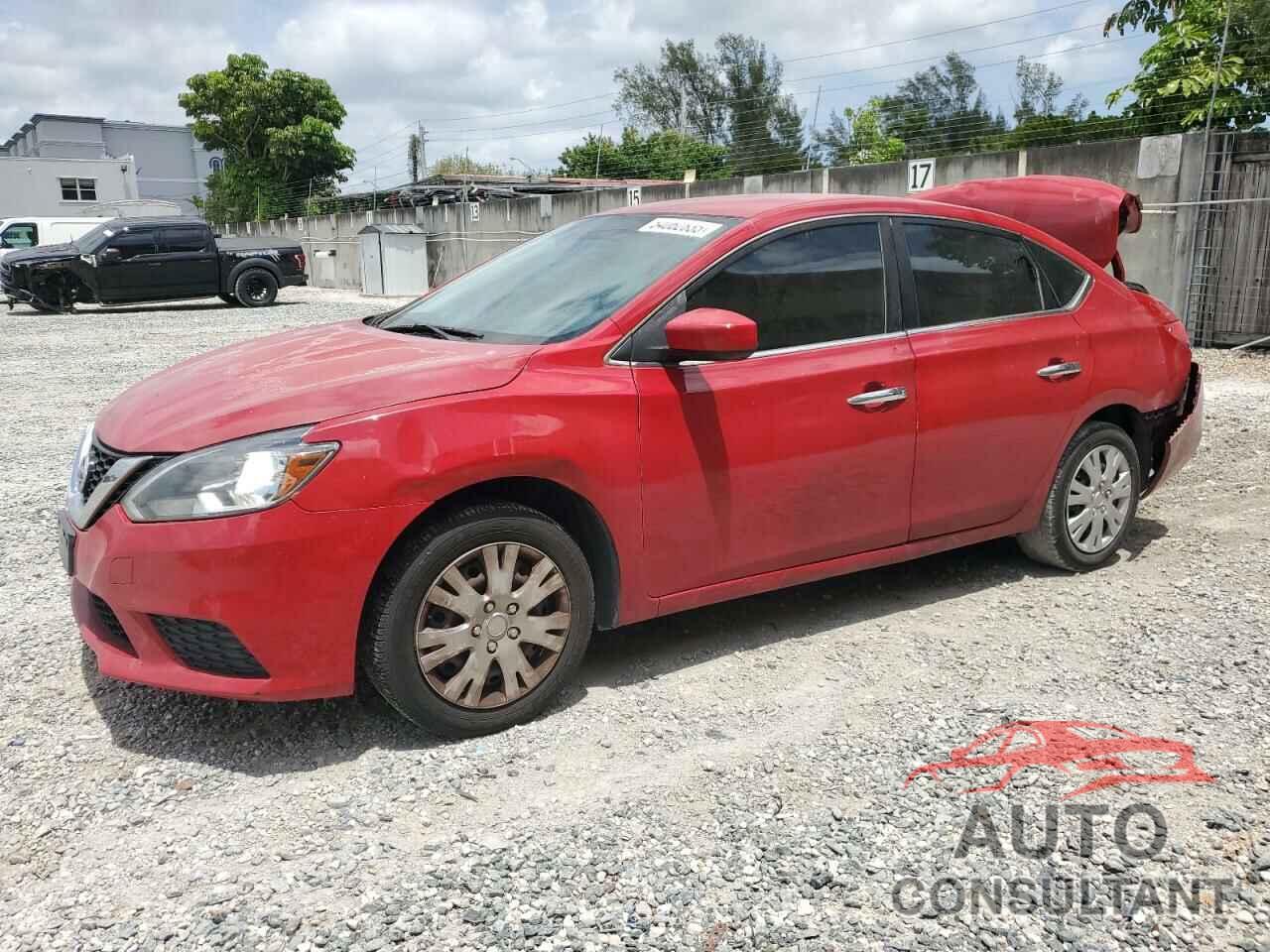 NISSAN SENTRA 2017 - 3N1AB7APXHY357435