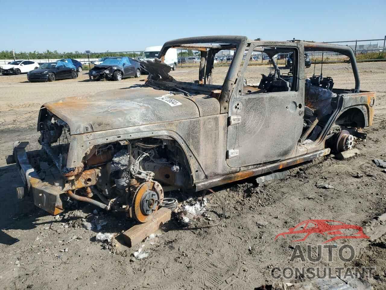JEEP WRANGLER 2017 - 1C4BJWDG3HL695536