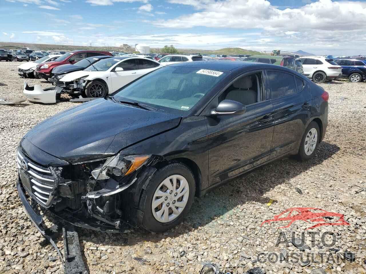 HYUNDAI ELANTRA 2018 - 5NPD74LF5JH373608