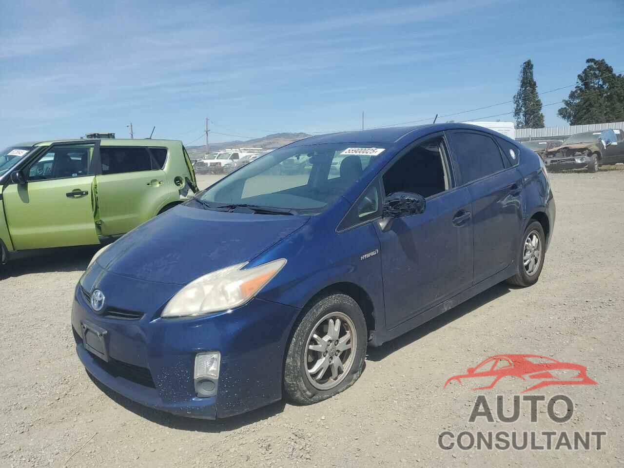 TOYOTA PRIUS 2011 - JTDKN3DU8B5341855
