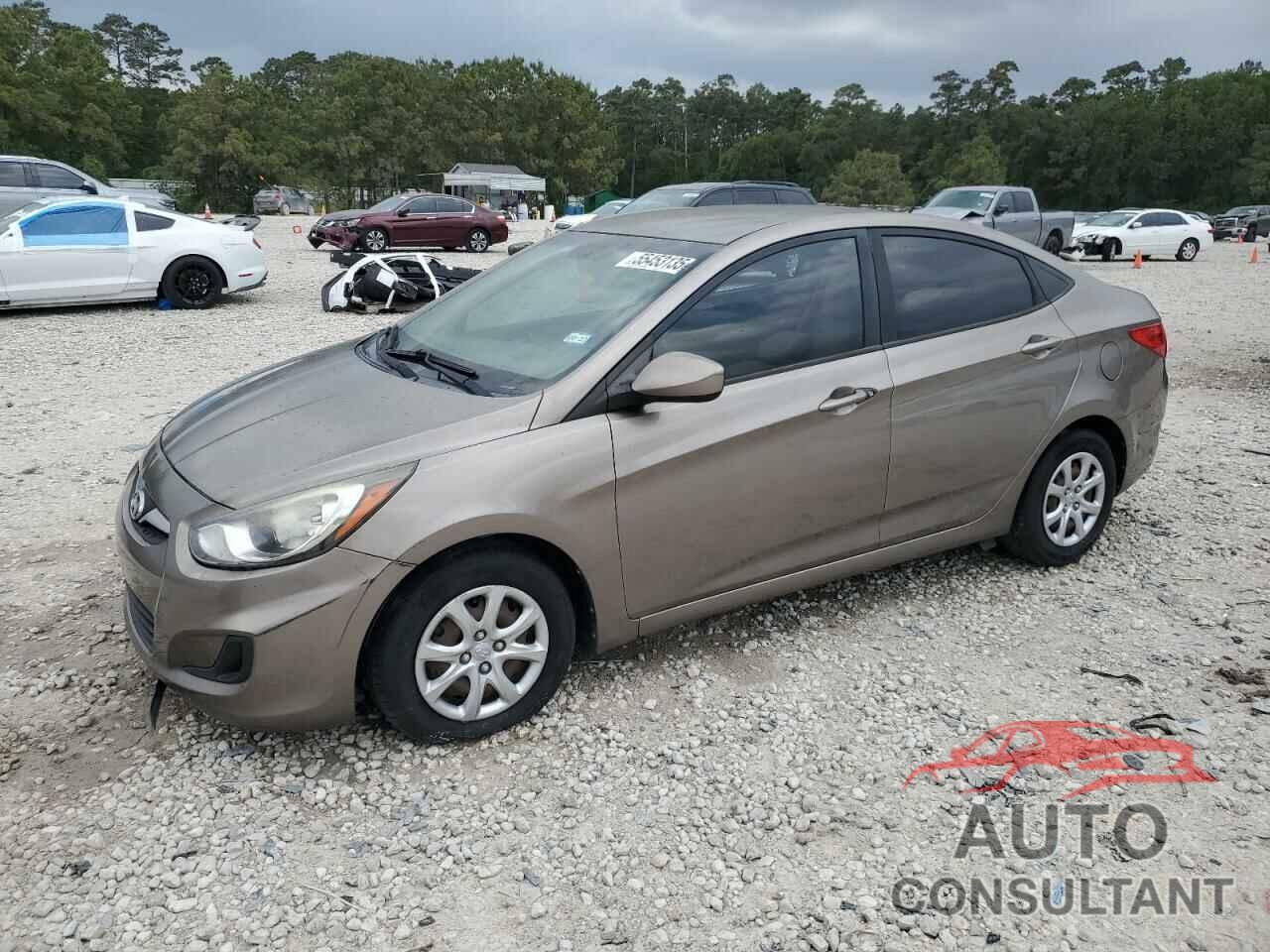 HYUNDAI ACCENT 2013 - KMHCT4AE2DU522872
