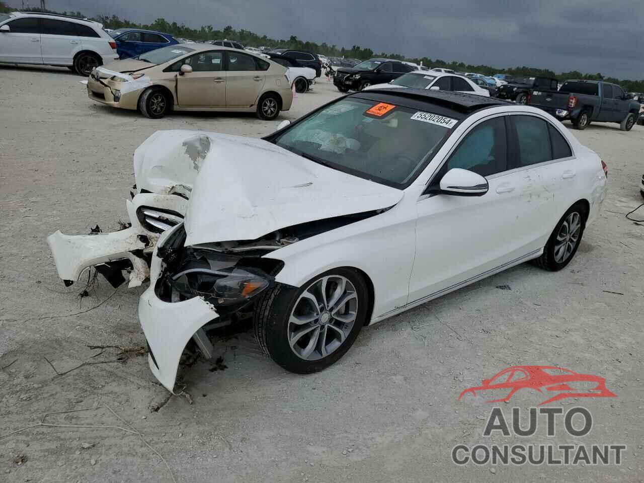 MERCEDES-BENZ C-CLASS 2016 - WDDWF4JB9GR154542