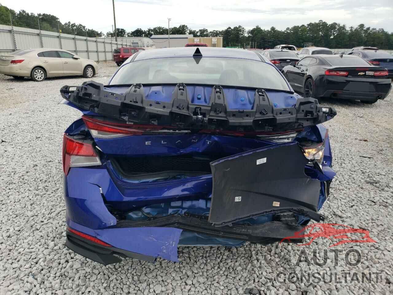 HYUNDAI ELANTRA 2023 - KMHLM4AG4PU537392