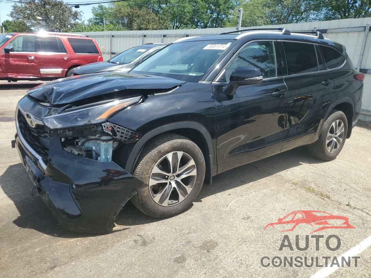 TOYOTA HIGHLANDER 2022 - 5TDGZRBH0NS185750