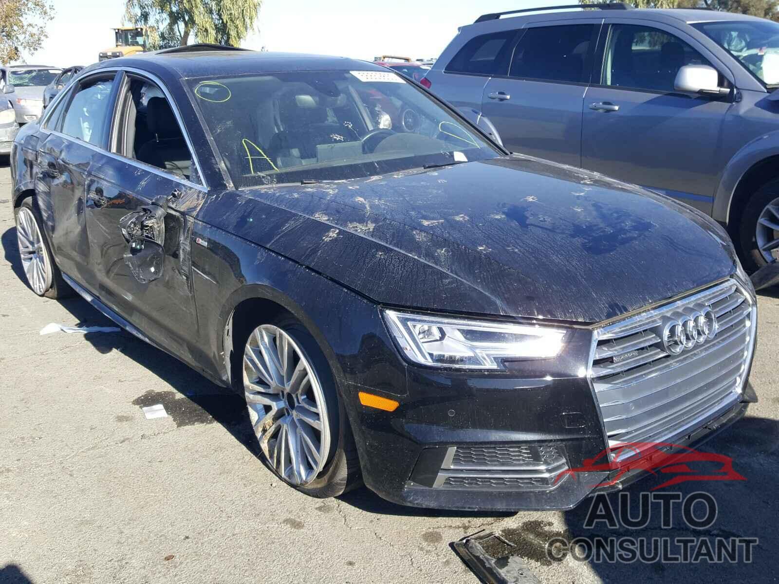 AUDI A4 2018 - WAUENAF45JA126290