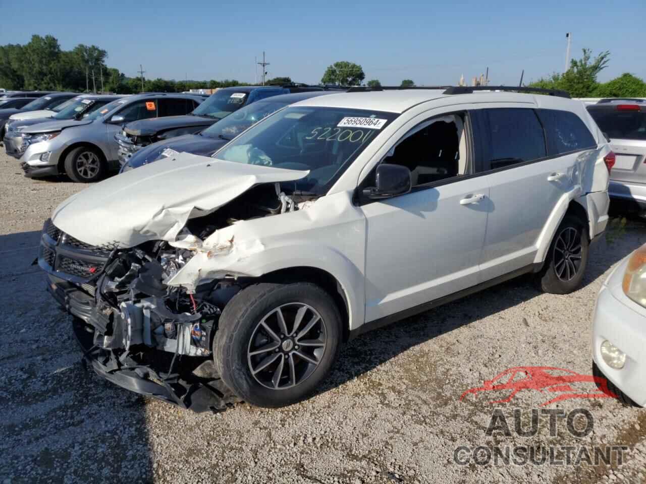 DODGE JOURNEY 2018 - 3C4PDCBG9JT522001