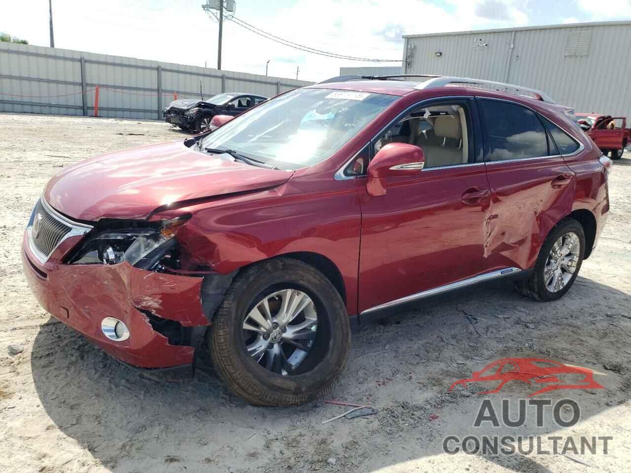 LEXUS RX450 2012 - JTJBC1BA3C2049887