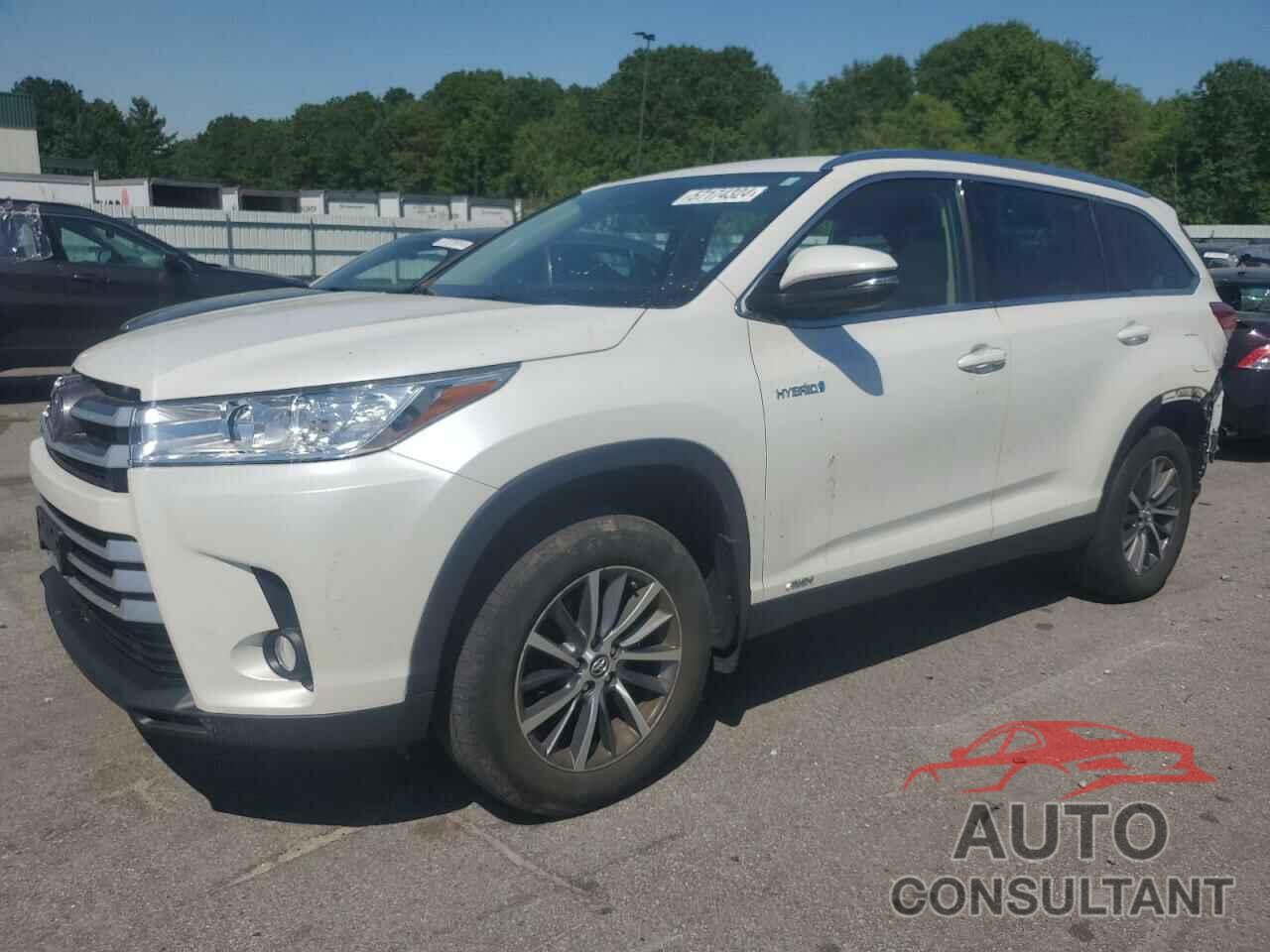 TOYOTA HIGHLANDER 2019 - 5TDJGRFHXKS063687